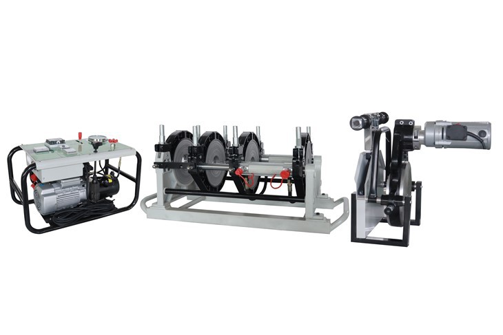 63-250 mm HDPE užpakalinio lydinio suvirinimo aparatas